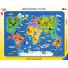 Ravensburger - Puzzle cadre 30 pièces - Les animaux dans le monde