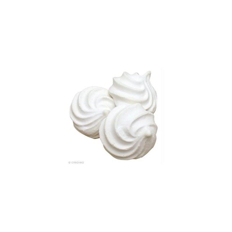 Graine Créative - Loisirs créatifs - Objet en plâtre - Gourmandise - Meringue à décorer