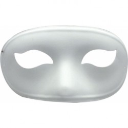 Graine Créative - Loisirs créatifs - Masque en plastique blanc à décorer - Loup simple