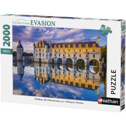 Ravensburger - Puzzle 2000 pièces - Château de Chenonceau