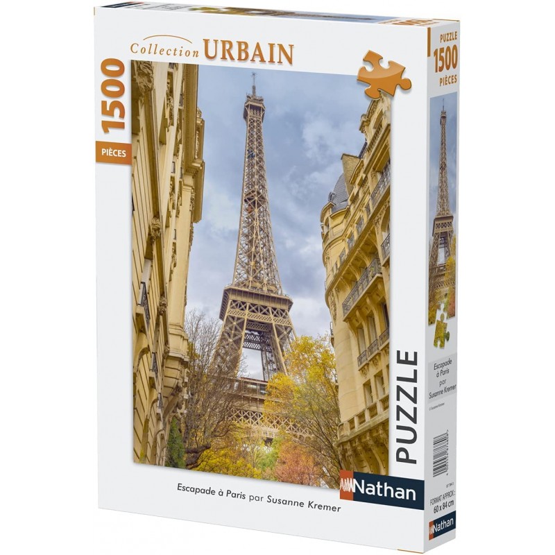 Ravensburger - Puzzle 1500 pièces - Escapade à Paris