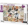 Nathan - Puzzle 500 pièces - Souvenirs de Mickey - Disney