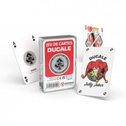 Jeu de société - Ducale - Jeu de 54 cartes en boîte cristal