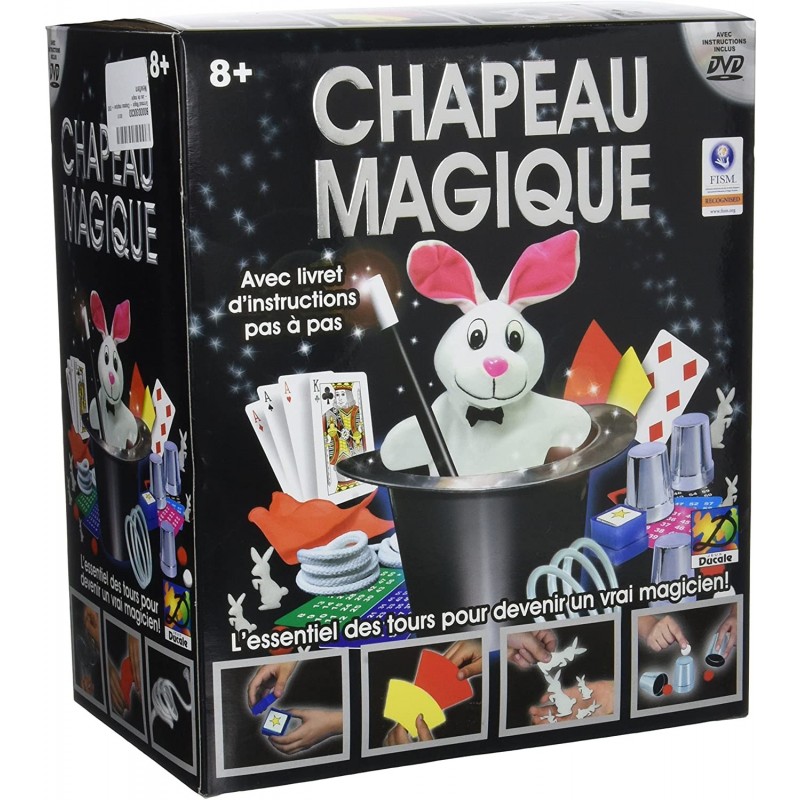 Grimaud - Jeu de magie - Le chapeau magique - Plus de 125 tours de magie