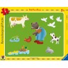 Ravensburger - Puzzle 8 pièces - Petit Ours Brun et Les Animaux