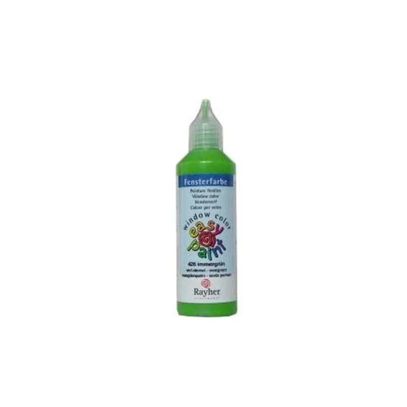 Rayher - Tube de peinture pour fenêtre - Vert éternel - 80 ml