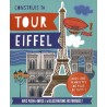 Livre - Contruis ta tour Eiffel - Avec une maquette de plus de 55cm