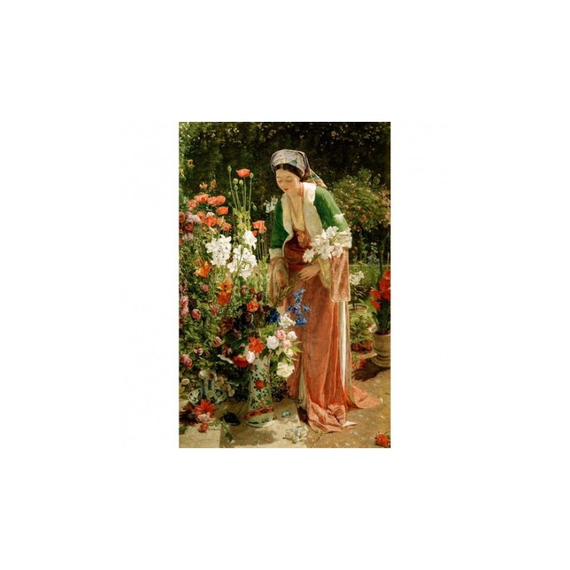 Michèle Wilson - Puzzle d'art en bois - 80 pièces - Dans le jardin du Bey - Lewis