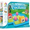 Smartgame - Jeu de logique et réflexion - Les trois petits cochons - Jeu solo