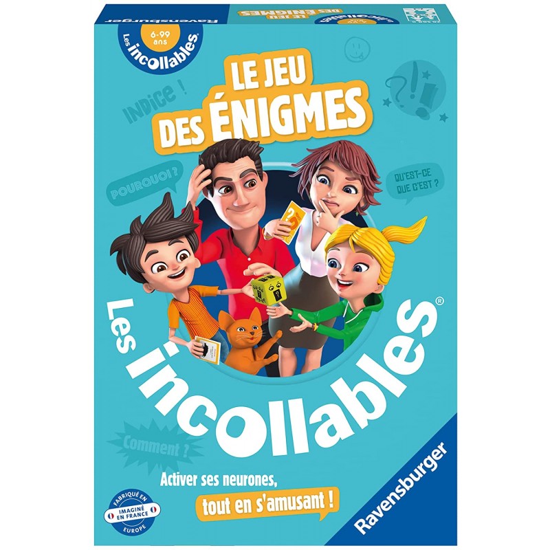 Ravensburger - Le jeu des Enigmes des Incollables