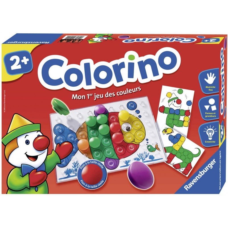 Ravensburger - Jeu éducatifs - Colorino