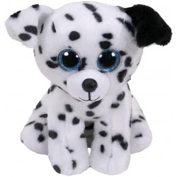 Peluche TY - Peluche 15 cm - Catcher le chien dalmatien