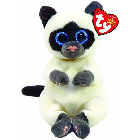 Peluche TY - Peluche 15 cm - Miso le chat