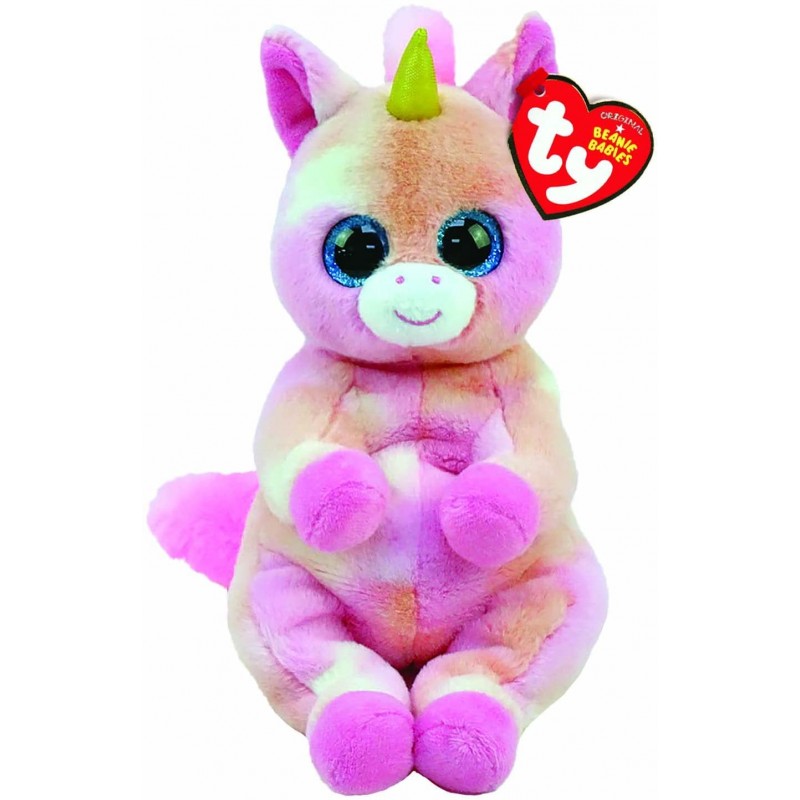 Peluche TY - Peluche 15 cm - Skylar la licorne