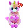 Peluche TY - Peluche 15 cm - Skylar la licorne