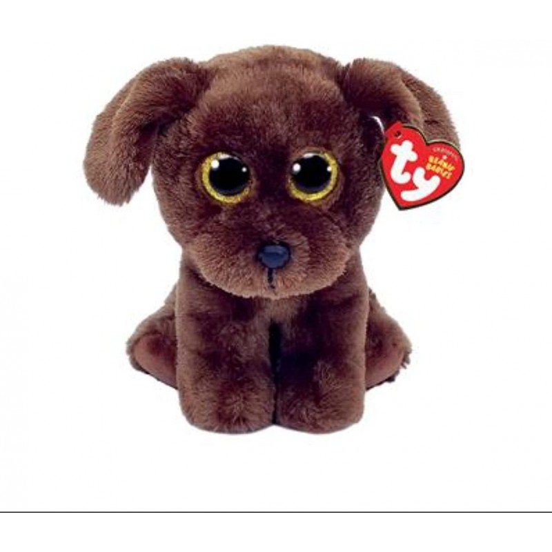 Peluche TY - Peluche 15 cm - Nuzzel le chien