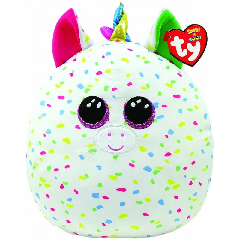 Peluche TY - Coussin 40 cm - Harmonie la licorne