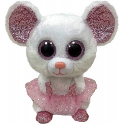 Peluche TY - Peluche 24 cm - Nina la souris