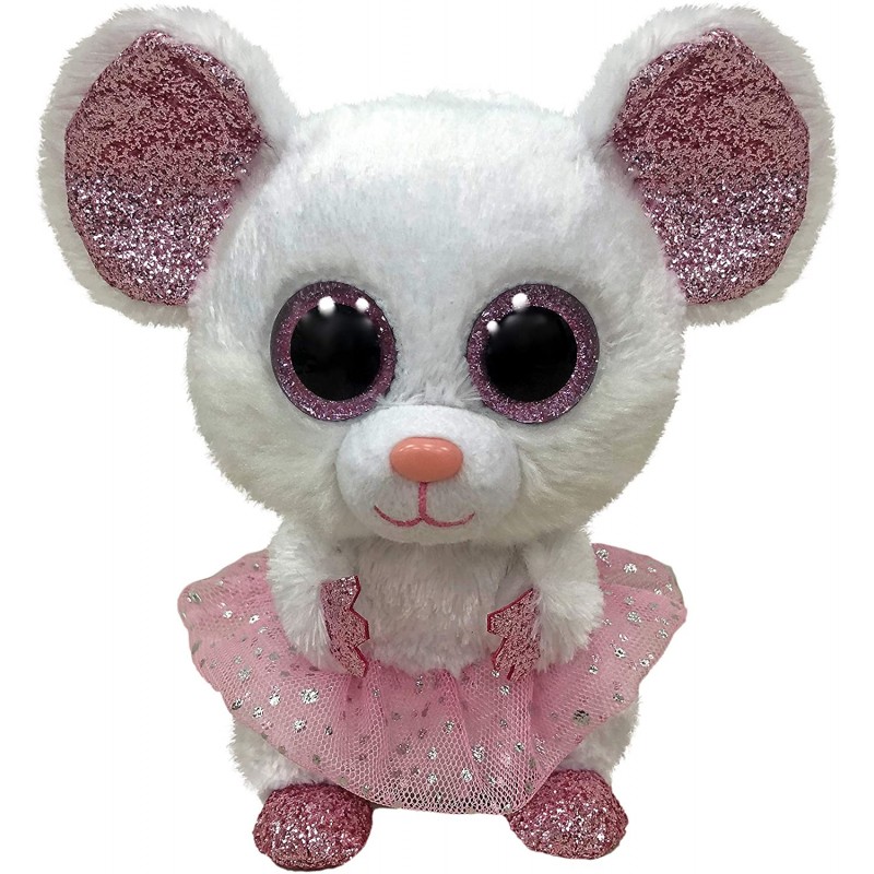 Peluche TY - Peluche 24 cm - Nina la souris