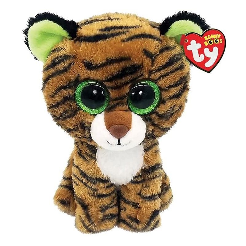 Peluche TY - Peluche 15 cm - Tiggy le tigre