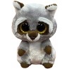 Peluche TY - Peluche 15 cm - Oakie le raton-laveur