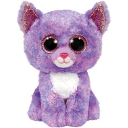 Peluche TY - Peluche 15 cm - Cassidy le chat