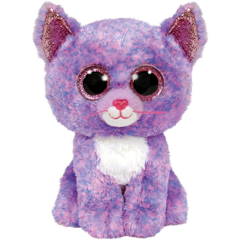 Peluche TY - Peluche 15 cm - Cassidy le chat