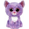 Peluche TY - Peluche 15 cm - Cassidy le chat