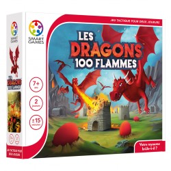 Smartgame - Jeu de logique et réflexion - Les dragons 100 flammes - 2 joueurs