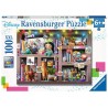 Ravensburger - Puzzle 100 pièces XXL - L'étagère du collectionneur Disney