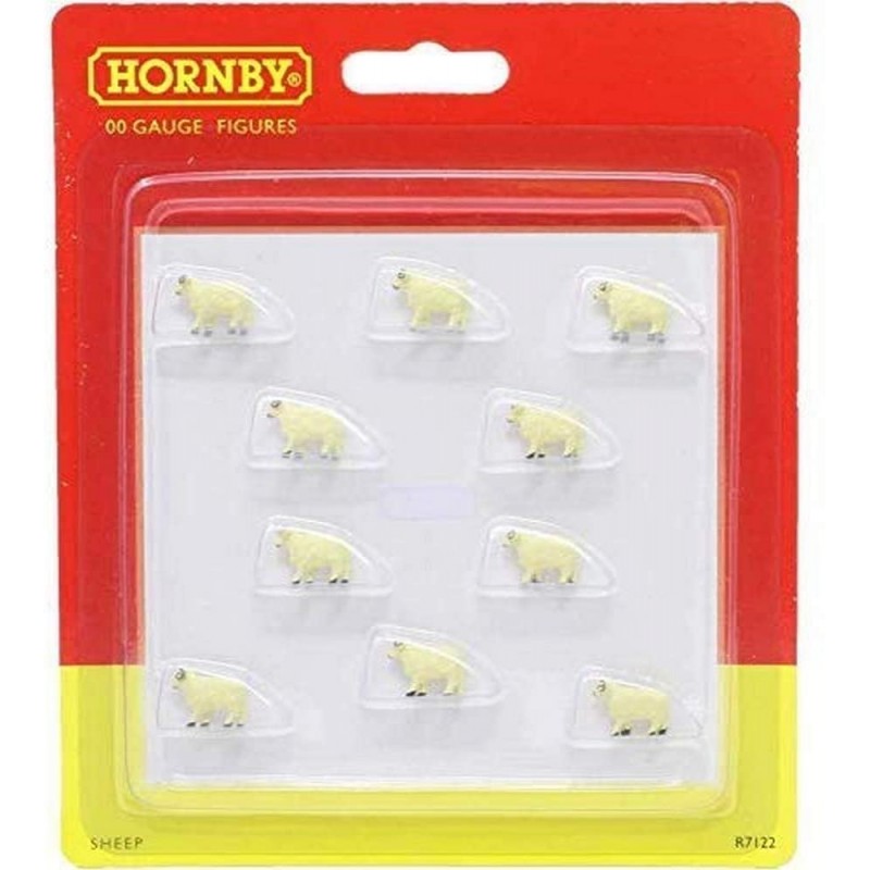 Hornby - Accessoire modélisme - Blister de 10 moutons