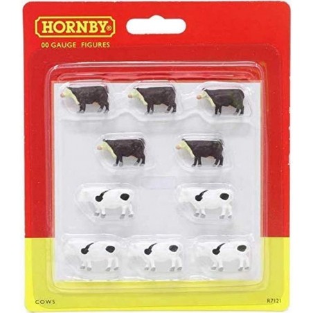 Hornby - Accessoire modélisme - Blister de 10 vaches