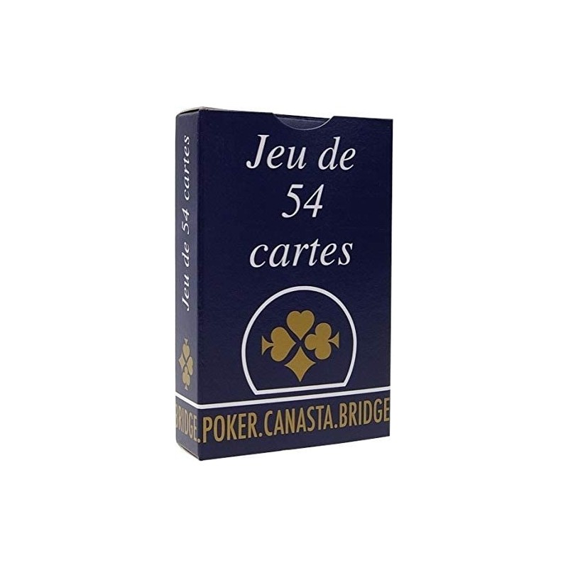 Jeu de société - Ducale - Jeu de 54 cartes gauloises - Dos aléatoire