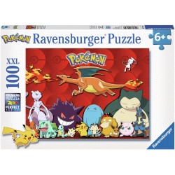 Ravensburger - Puzzle 100 pièces XXL - Mes Pokémon préférés