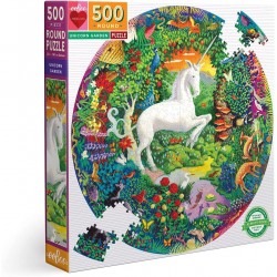 Piatnik - Puzzle - 500 pièces - Le jardin de la licorne