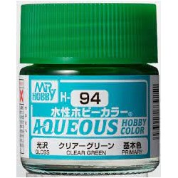 Aqueous Hobby Colors - MRHH-094 - Clear Green - 10 ml