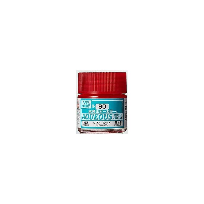 Aqueous Hobby Colors - MRHH-090 - Gloss Clear Red - 10 ml