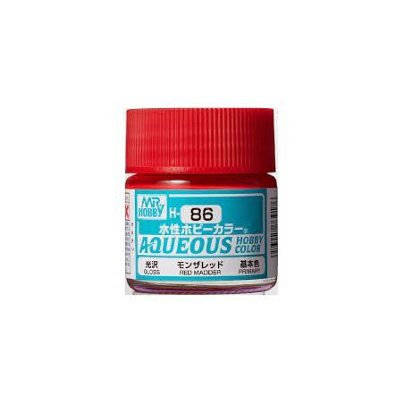 Aqueous Hobby Colors - MRHH-086 - Gloss Red Madder - 10 ml