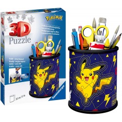 Ravensburger - Puzzle 3D Pot à crayons - Pokémon