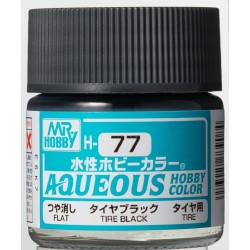 Aqueous Hobby Colors - MRHH-077 - Tire Black - 10 ml