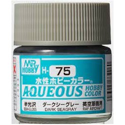 Aqueous Hobby Colors - MRHH-075 - Dark Seagray - 10 ml