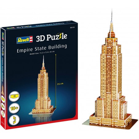 Revell - 119 - Puzzle 3D - Empire state building