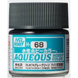 Aqueous Hobby Colors - MRHH-068 - Gray Green - 10 ml