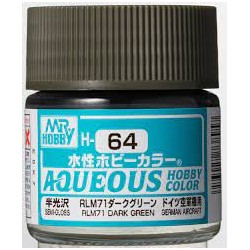 Aqueous Hobby Colors - MRHH-064 - Dark Green - 10 ml