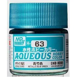 Aqueous Hobby Colors - MRHH-063 - Metallic Blue Green - 10 ml
