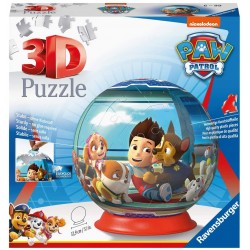 Ravensburger - Puzzle 3D Ball 72 pièces - Pat'Patrouille
