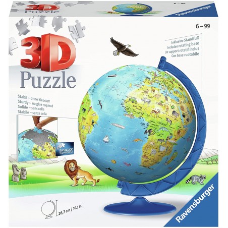 Ravensburger - Puzzle 3D Globe 180 p