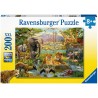 Ravensburger - Puzzle 200 pièces XXL - Animaux de la savane