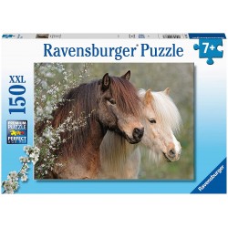 Ravensburger - Puzzle 150 pièces XXL - Magnifiques chevaux