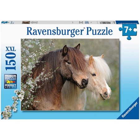 Ravensburger - Puzzle 150 pièces XXL - Magnifiques chevaux